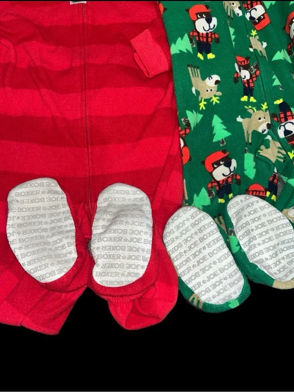 Joe Boxer EUC Christmas Baby Pajamas